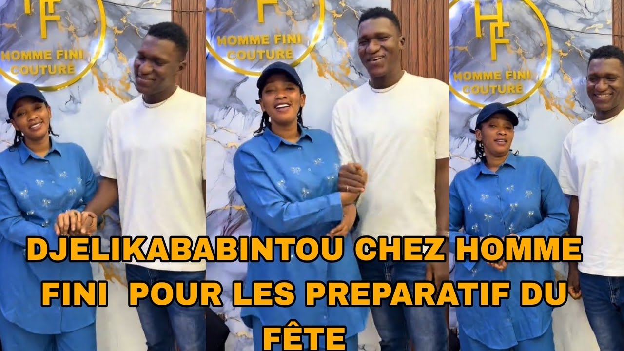 DJELIKABABINTOU CHEZ HOMME FINI POUR  LES PREPARATIF DU FÊTE 
