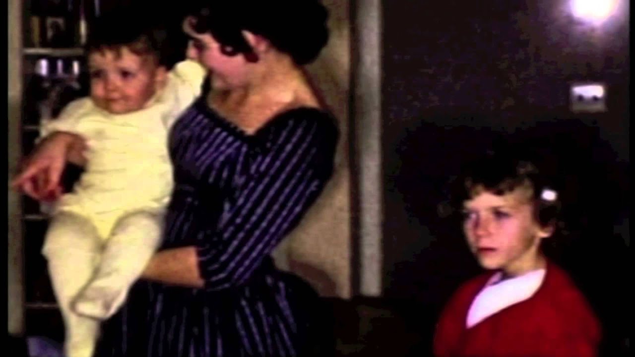 Unknown Family's 1950's Christmas Movie