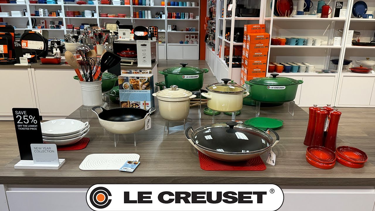 🇫🇷 LE CREUSET NEW COOKING ESSENTIALS SALE ❤️ OUTLET SHOPPING DEALS YOU’LL LOVE! 🌟