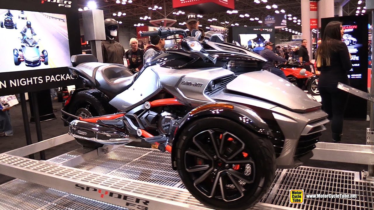 2015 Can-am Spyder F3 S with Urban Nights Package - Walkaround - 2014 New York Motorcycle Show