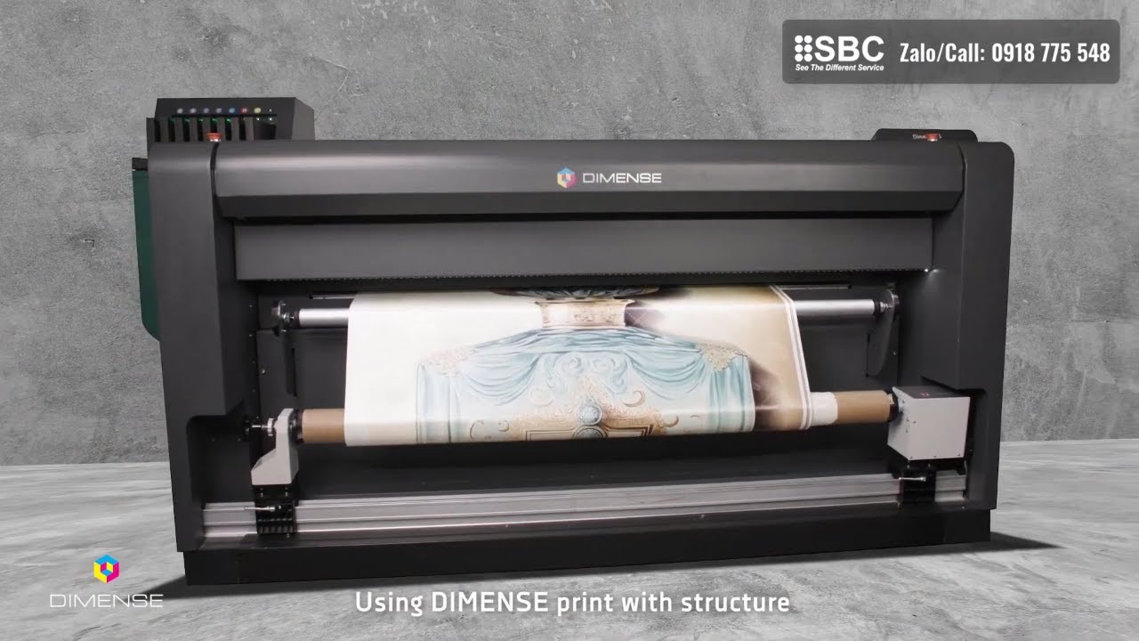Roland Dimense: Digital large-format texture printer solution