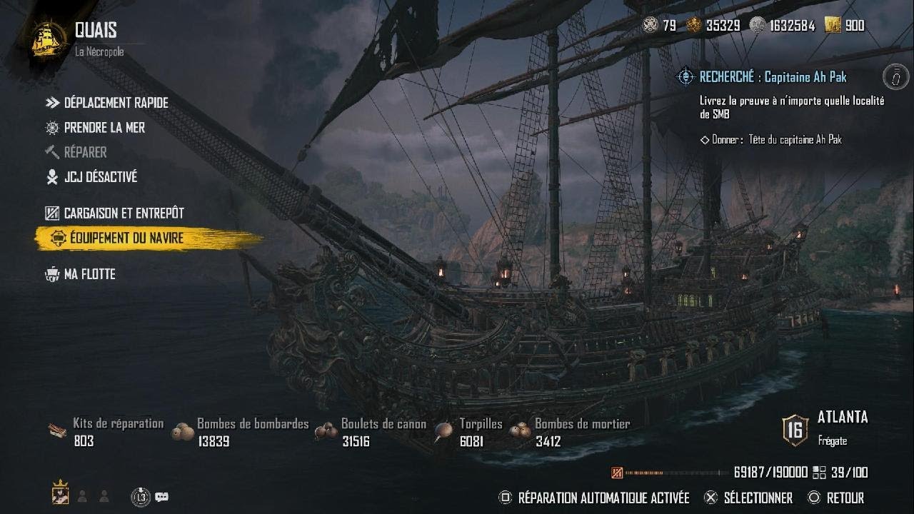 SKULL AND BONES: Le Kraken 😱