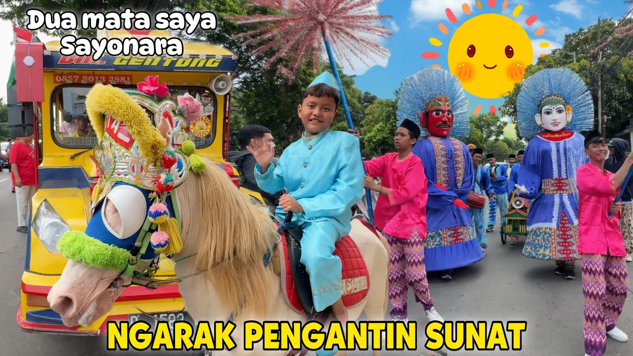 ONDEL ONDEL, ODONG ODONG, NAIK KUDA 💞 LAGU DUA MATA SAYA - SAYONARA ⭐️ ONDEL ONDEL BETAWI