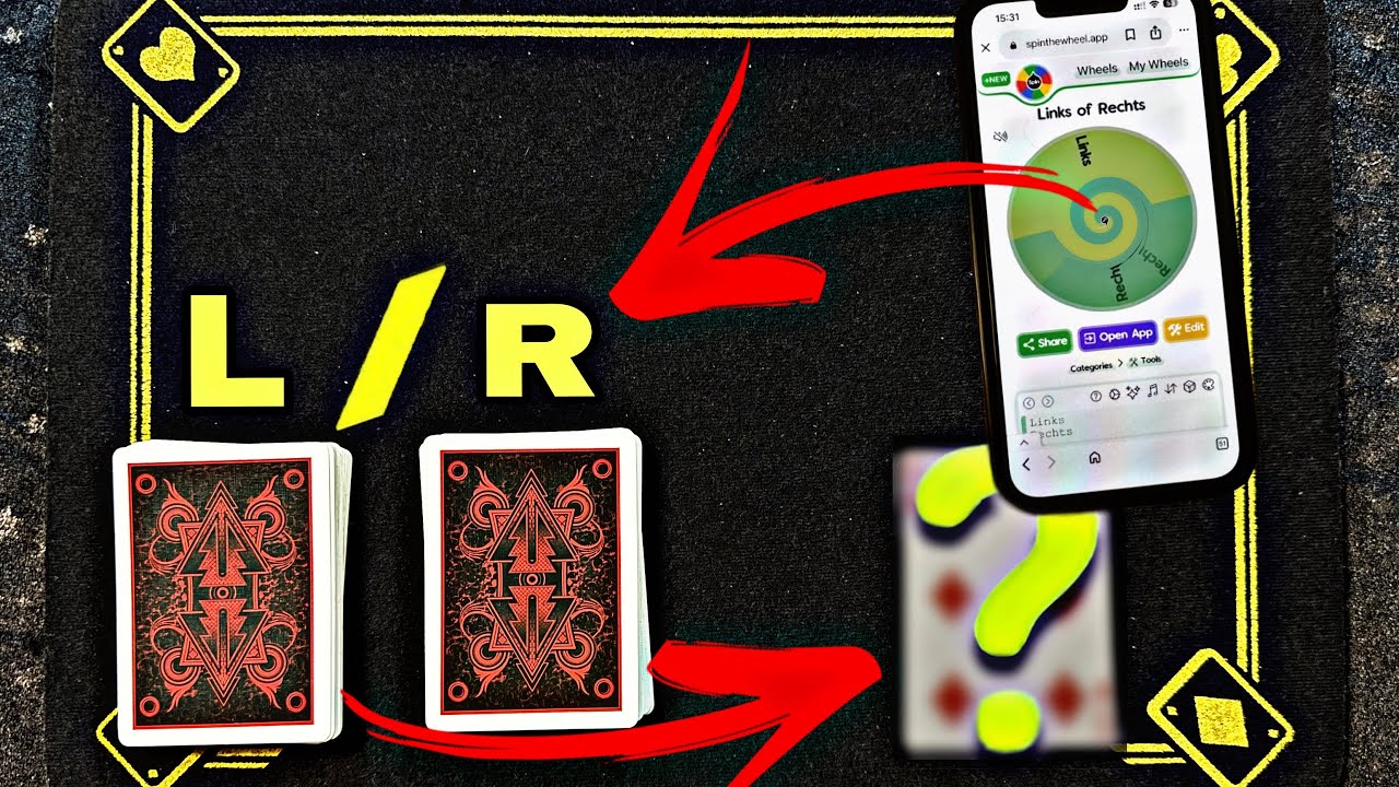 Du hast komplett freie Wahl … oder?! 🤔 // Magic Eric♠