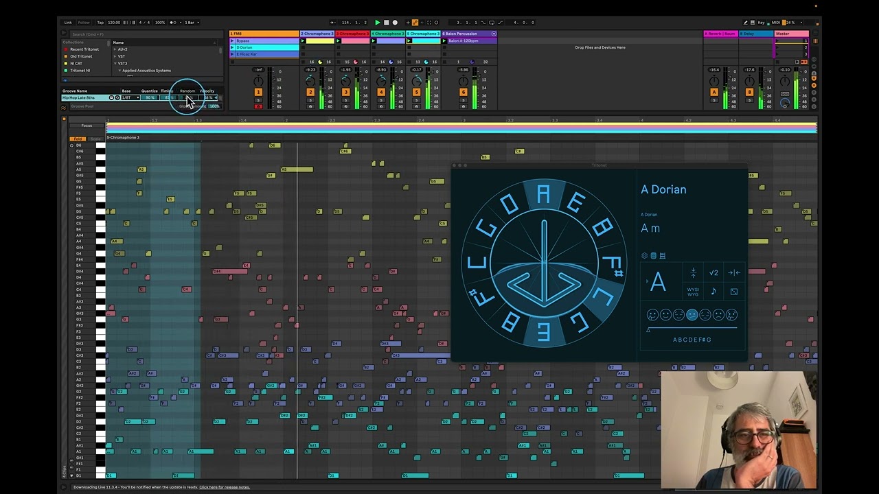 Gibrish to Meaningful music with Tritonet
