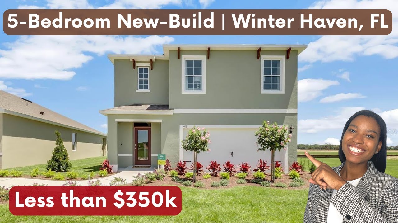 Inside a 5-Bedroom New Home in Winter Haven, Florida | Florida Home For Sale
