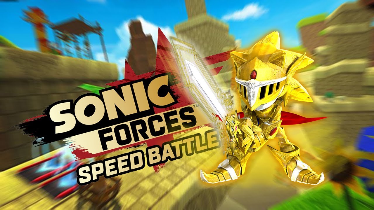 Sonic Forces Speed Battle: Excalibur Sonic Gameplay Showcase!