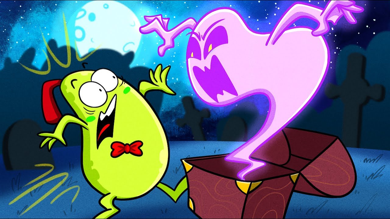 My New Friend Is A Ghost || Animated Stories By Pear Vlogs