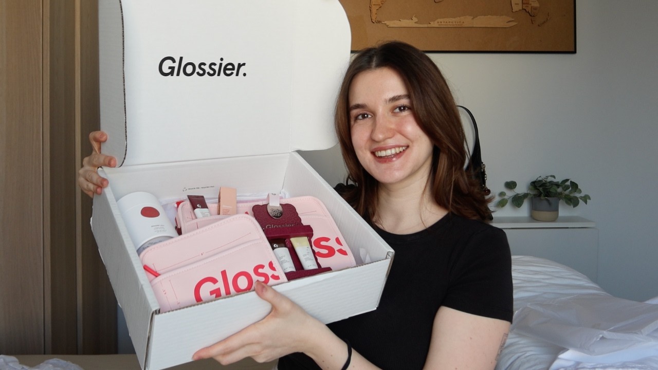 glossier holiday collection 2024 haul ✨🎀