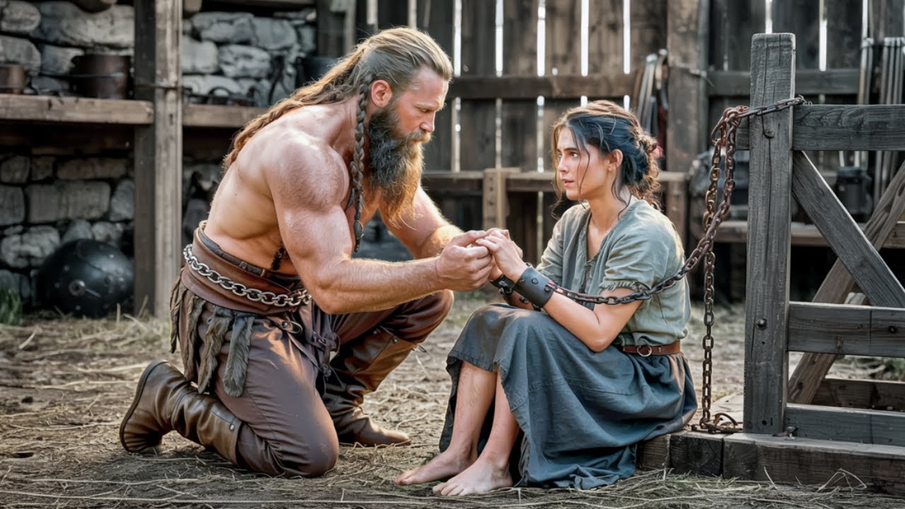 Giant Viking Walked Into Stable to Buy Horse &mdash; But Found Beaten Slave Maiden Chained Instead
