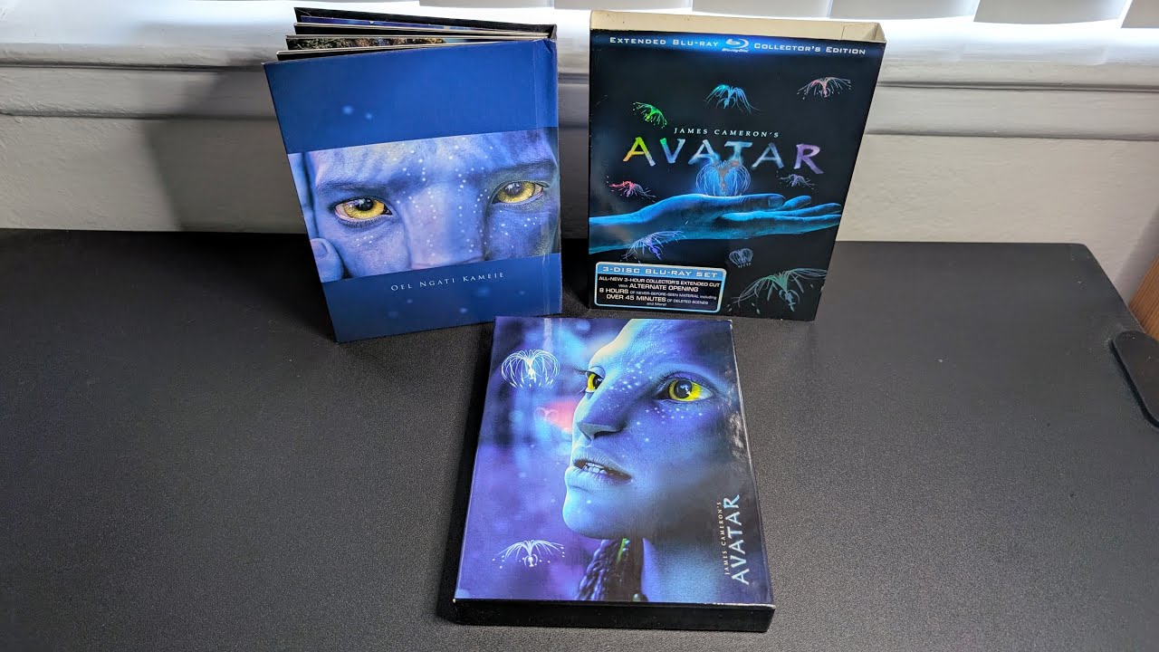 AVATAR  3-Disc Collector's Edition Blu-Ray Unboxing and thoughts #avatar #disney #movie #animation