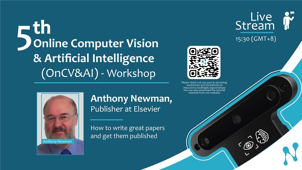 Anthony Newman - 5th Online Computer Vision & Artificial Intelligence Workshop