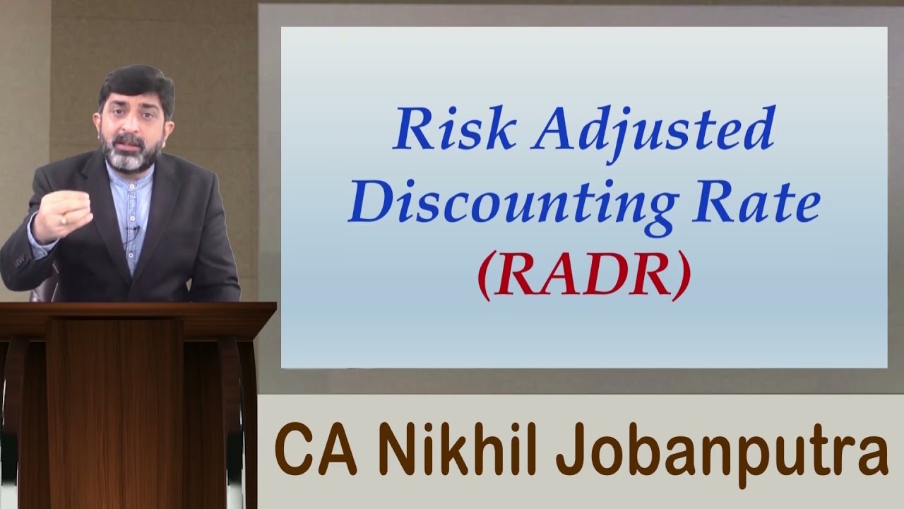 Capital Budgeting (Part 14) - Risk Analysis | RADR - CMA/CA Inter - FM | CMA Final (SFM)
