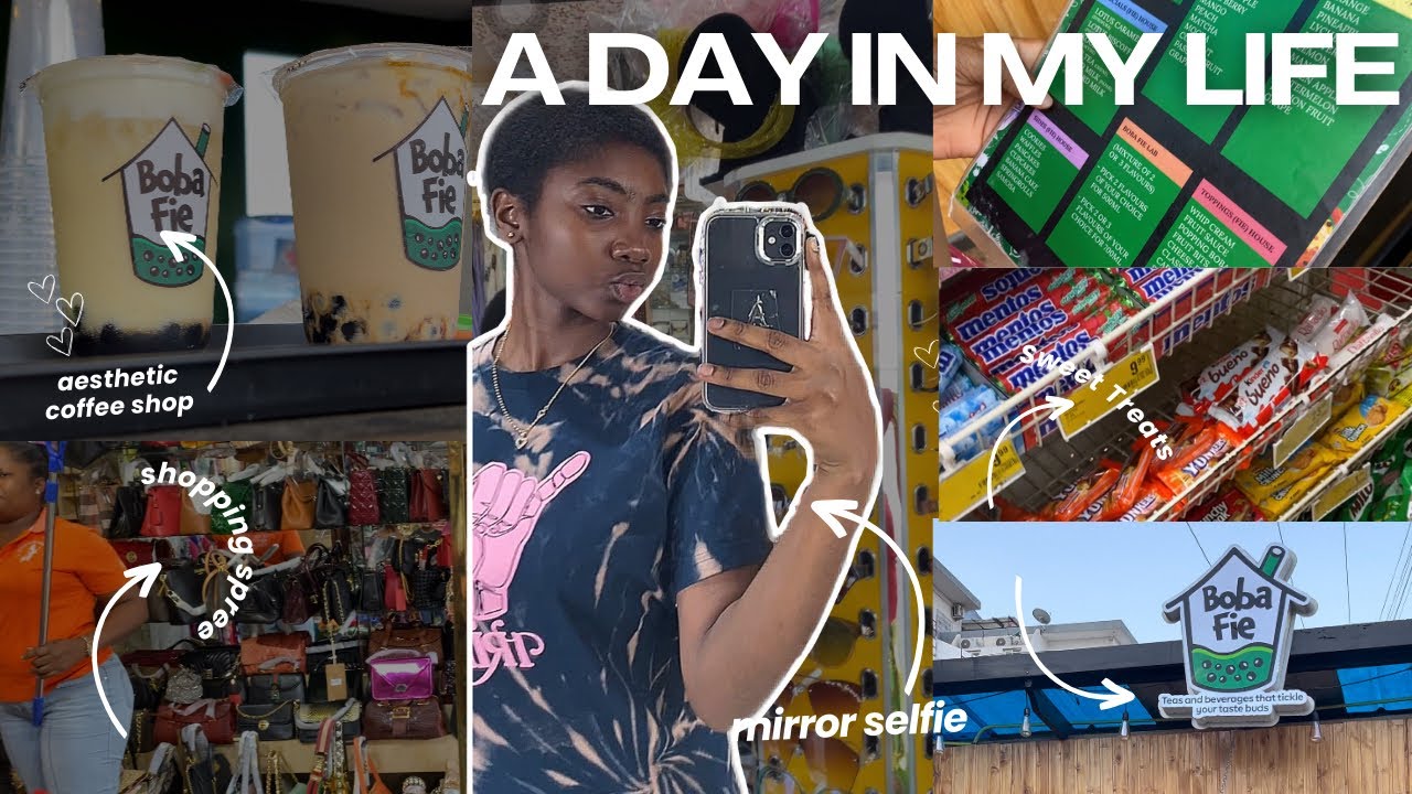 A DAY IN MY LIFE | Come shopping with me🛍️ | Life of a GHANAIAN LONER😭❤️