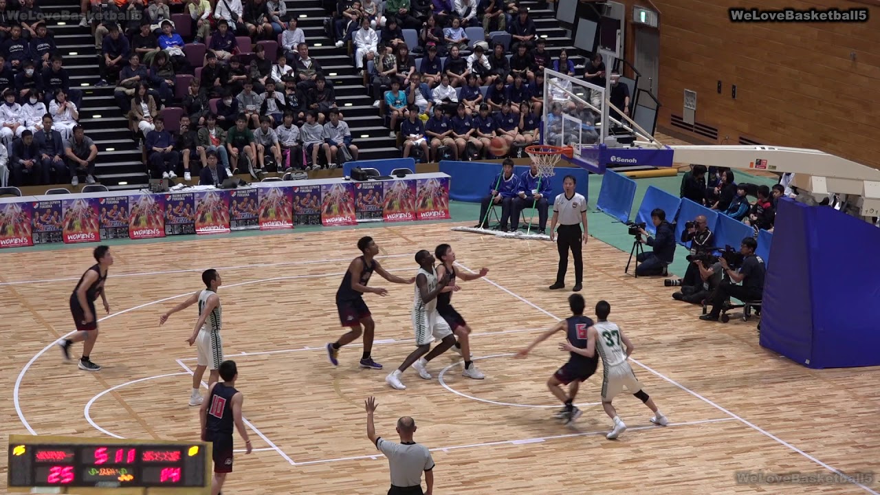 福岡第一vs福大大濠(Q2)高校バスケ 2019 ウインターカップ福岡県予選決勝