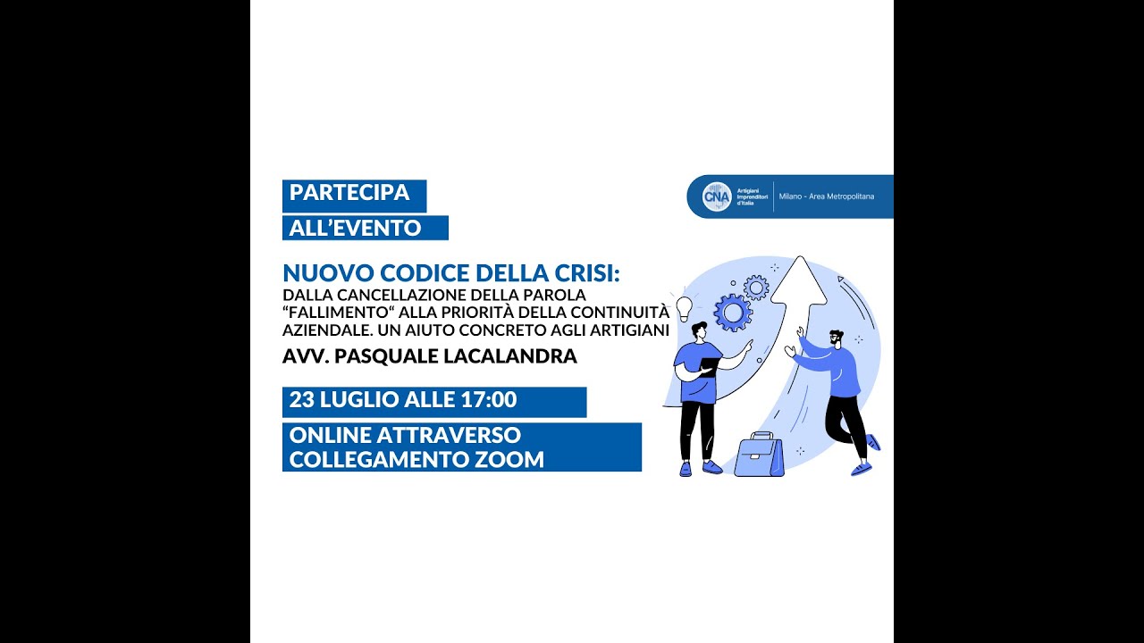 Nuovo codice della crisi - 23/07/2024