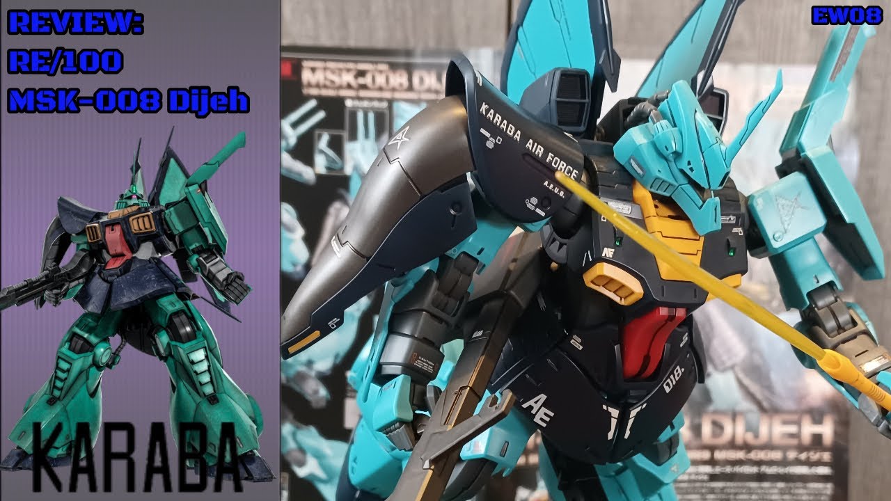 RE/100 MSK-008 Dijeh Review | A Big Beautiful Brick
