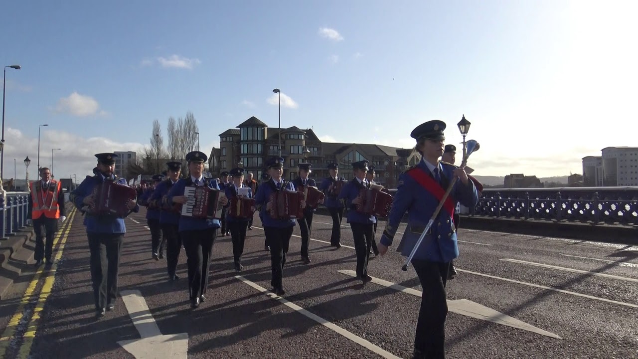 Legananny Accordion Band @ Belfast UDR Memorial Parade 2020 (4)