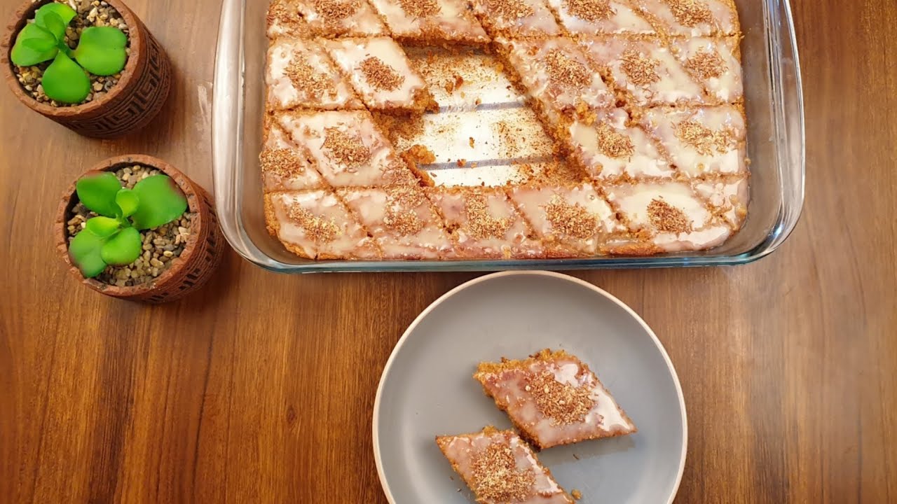 بسبوسه الحليب المحموس ادماااان | basbousa recipe