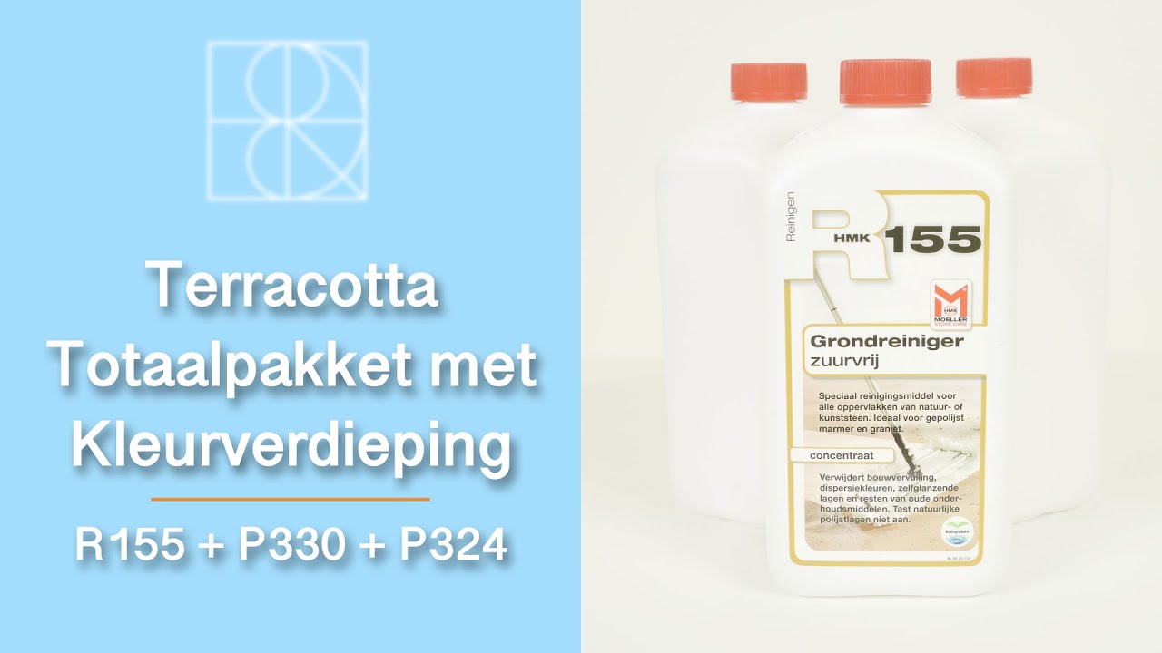 Onderhoudshop.nl | Terracotta Totaalpakket met Kleurverdieping (R155 + P330 + P324)