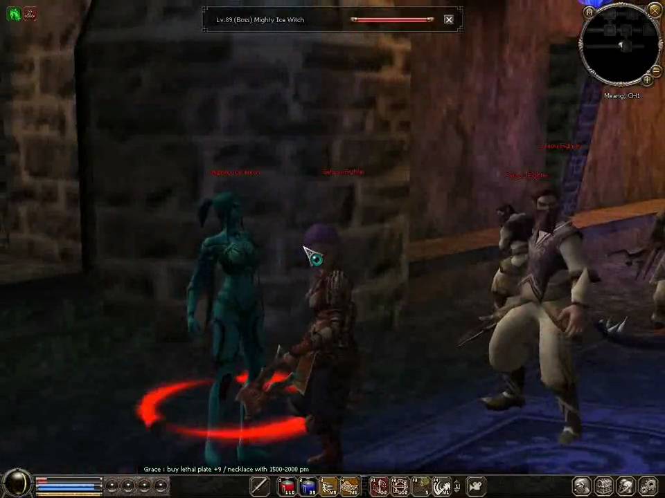 Okinara vs Mighty Ice Witch LvL 89 (Boss) metin2.com Grotto of Exile