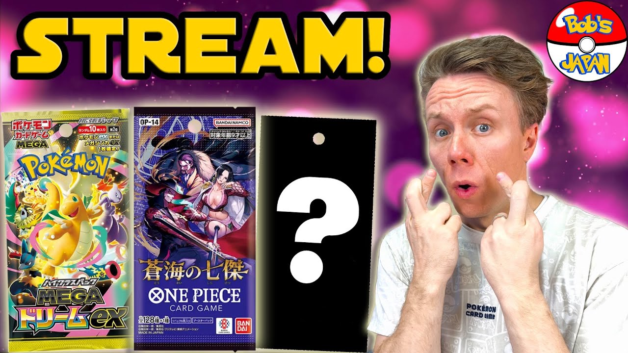 Sunday Night Livestream!! Pokemon Cards, One Piece Cards, Chats, and MORE! 🥰