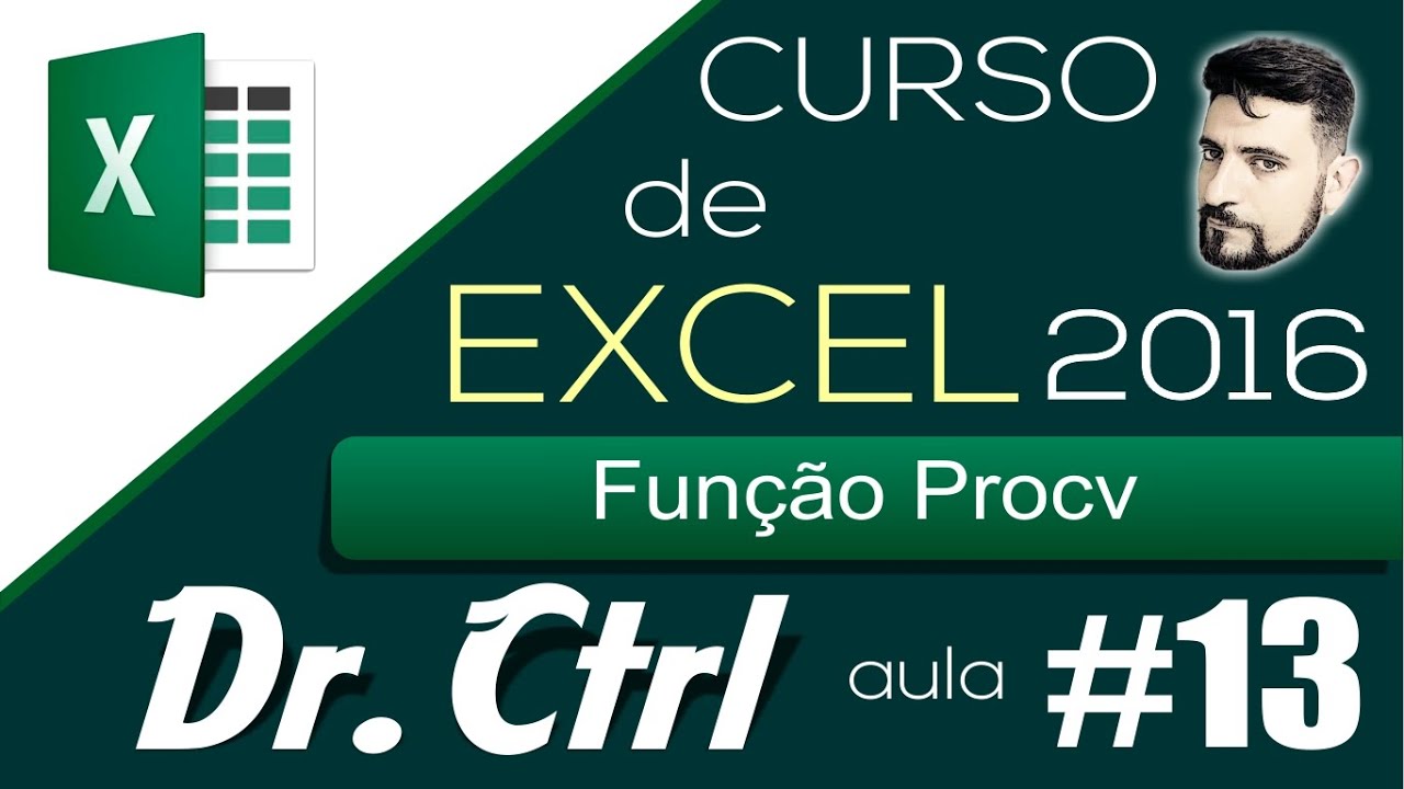 Curso de Excel   Básico ao Avançado   Aula 13   Função Procv