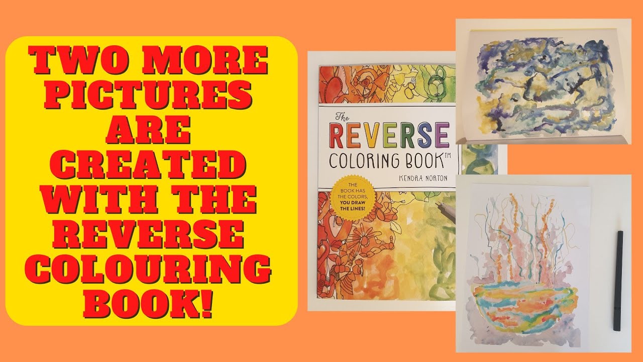 I make more pictures using a reverse colouring book. This book is lots of fun and so easy to use😁