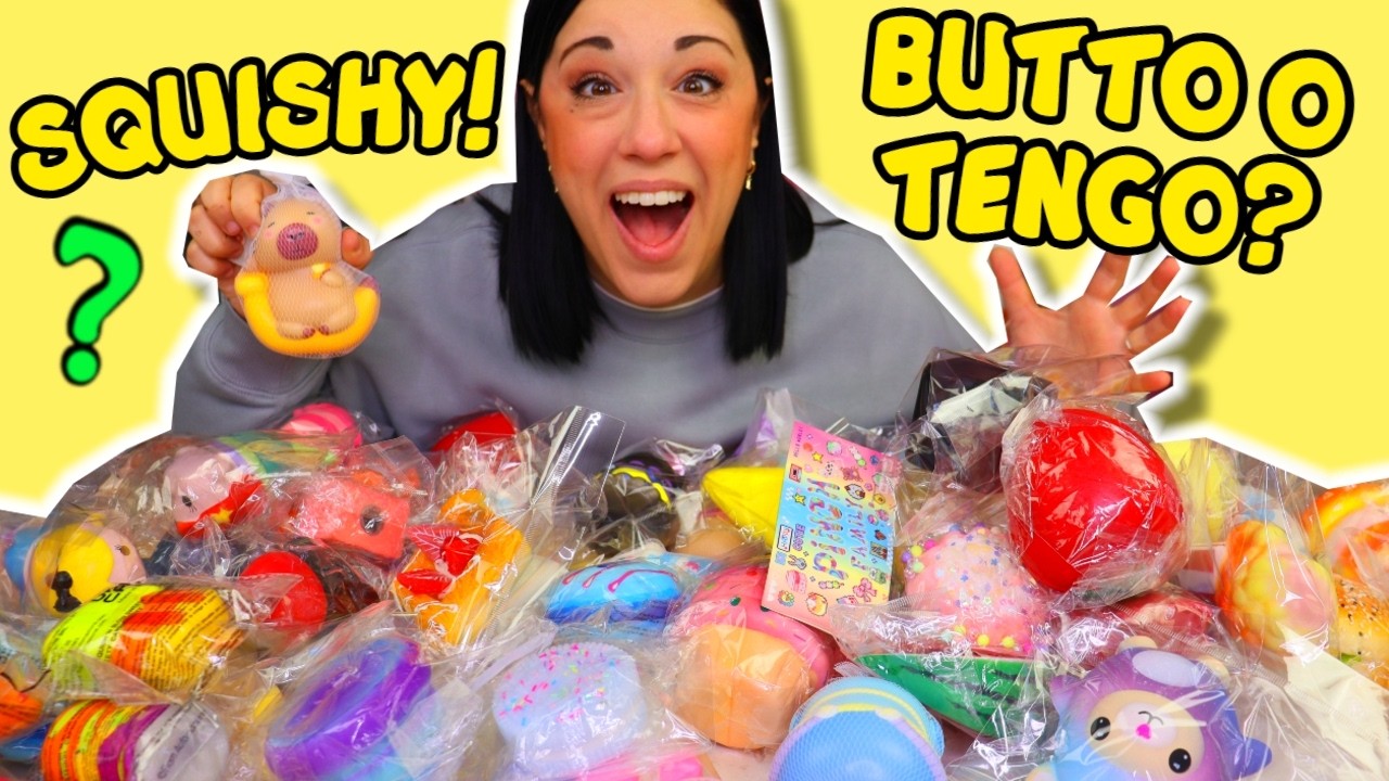 Li BUTTO o li TENGO? Tutti i MIEI SQUISHY! iolanda sweets