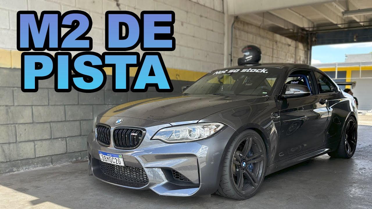 Acelerando uma M2 de Track Day na pista!