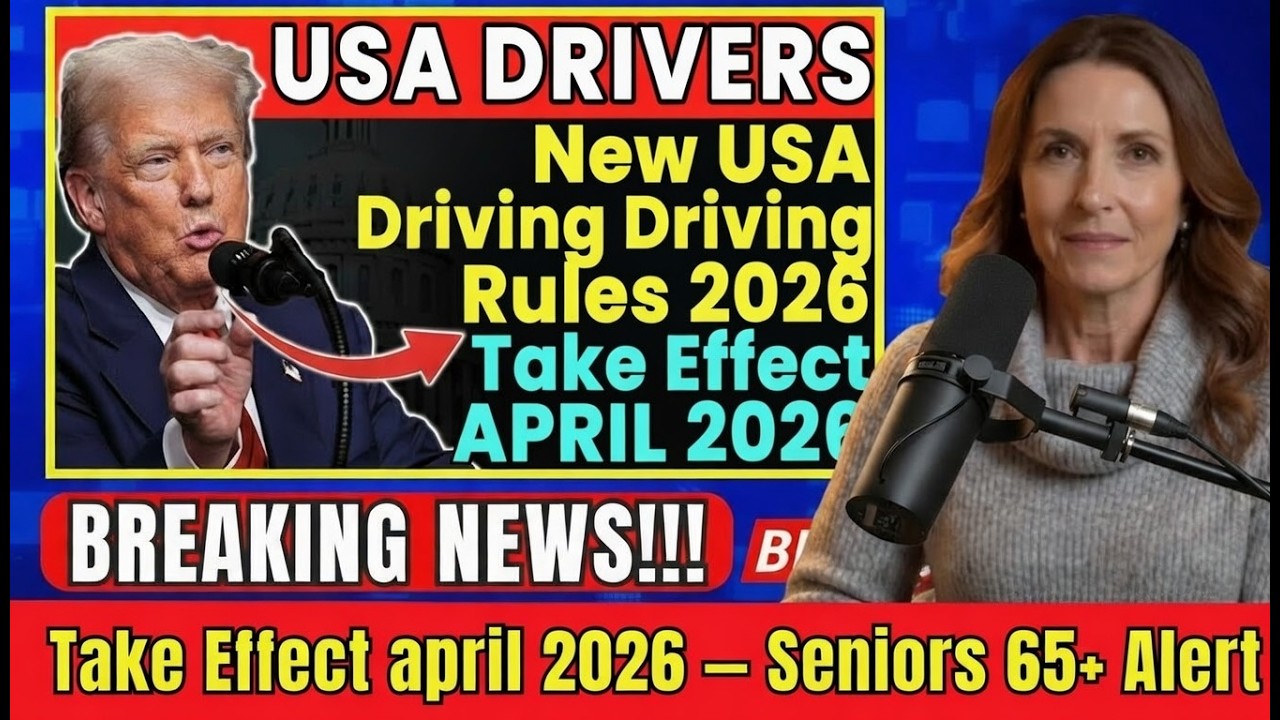 New USA Driving Rules 2026: Take Effect april 2026 &mdash; Seniors 65+ Alert