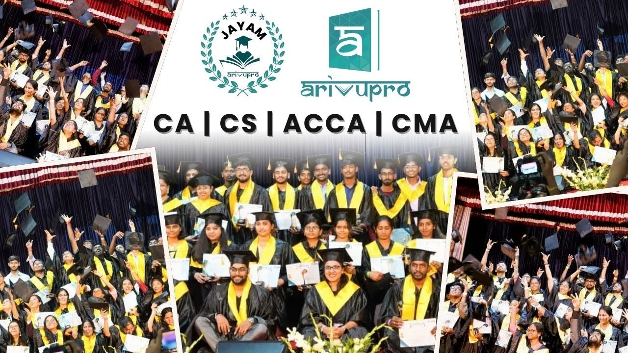 JAYAM 2024 | Celebrating the Success of CA, CS, ACCA & CMA USA Achievers | Felicitation | ArivuPro