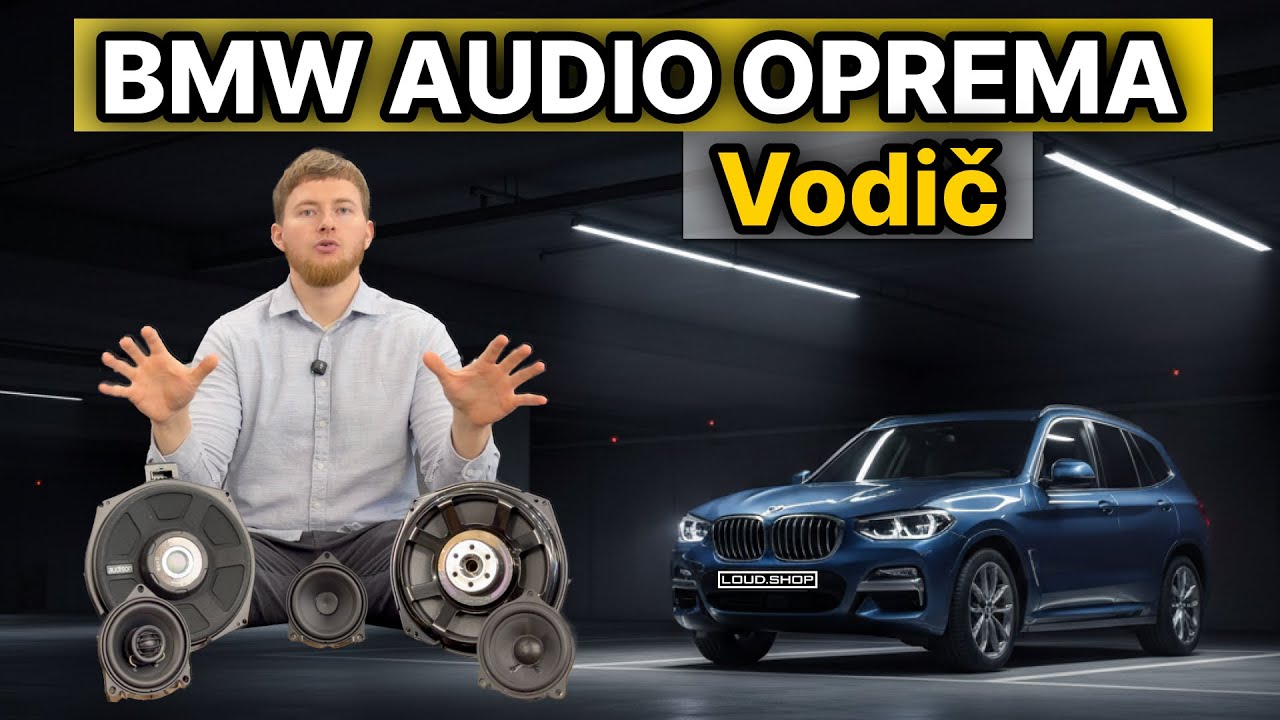 BMW Audio Oprema: Vodič