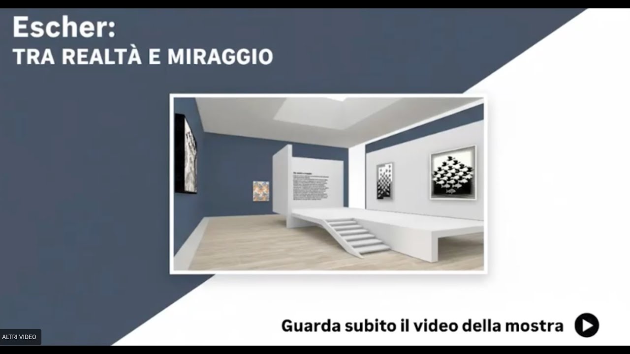Escher: Tra Realtà e Miraggio | Tour Ufficiale della Mostra Virtuale