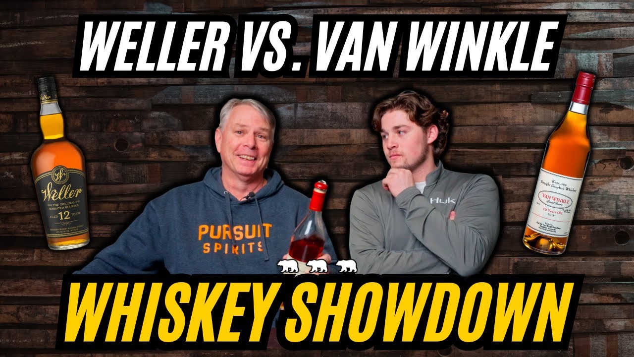 Whiskey Showdown: Weller 12 Year vs. Pappy Van Winkle 12 Year 🥃