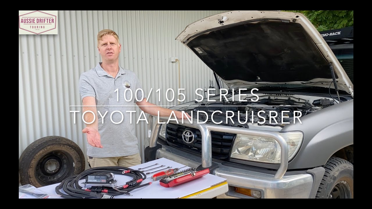 100 |105 Series Toyota LandCruiser Redarc BCDC Dual Battery Kit Installation