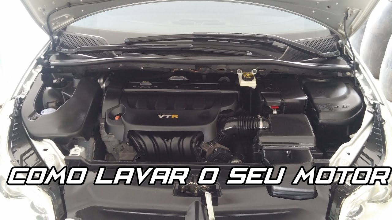Como Lavar Seu Motor - Citroen C4