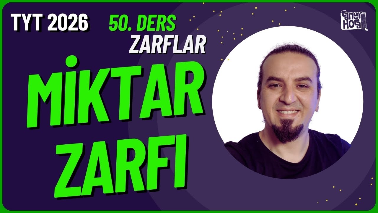 50) Miktar Zarfları Nasıl Bulunur? | Zarflar (Ders 50) + PDF