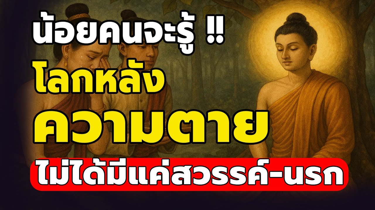 โลกหลังความตาย ไม่ได้มีแค่สวรรค์ นรก แต่มี ดินแดน ที่คุณคาดไม่ถึง? ตายแล้วไปไหน #ธรรมะสอนใจ