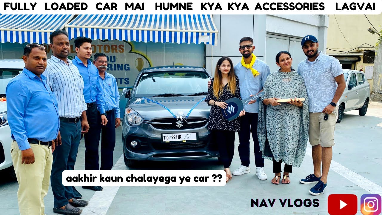 New addition to our family !! A small cute car for a cute one :)