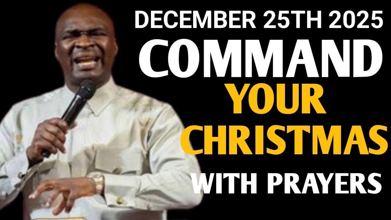 [Thursday 25th December,2025]Start Your Christmas With Prayer Spiritual Prayer Apostle Joshua Selman