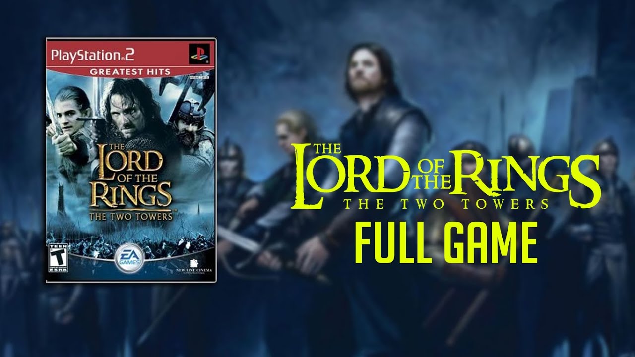 The Lord of the Rings: The Two Towers Remastered PS2 version no commentary no deaths