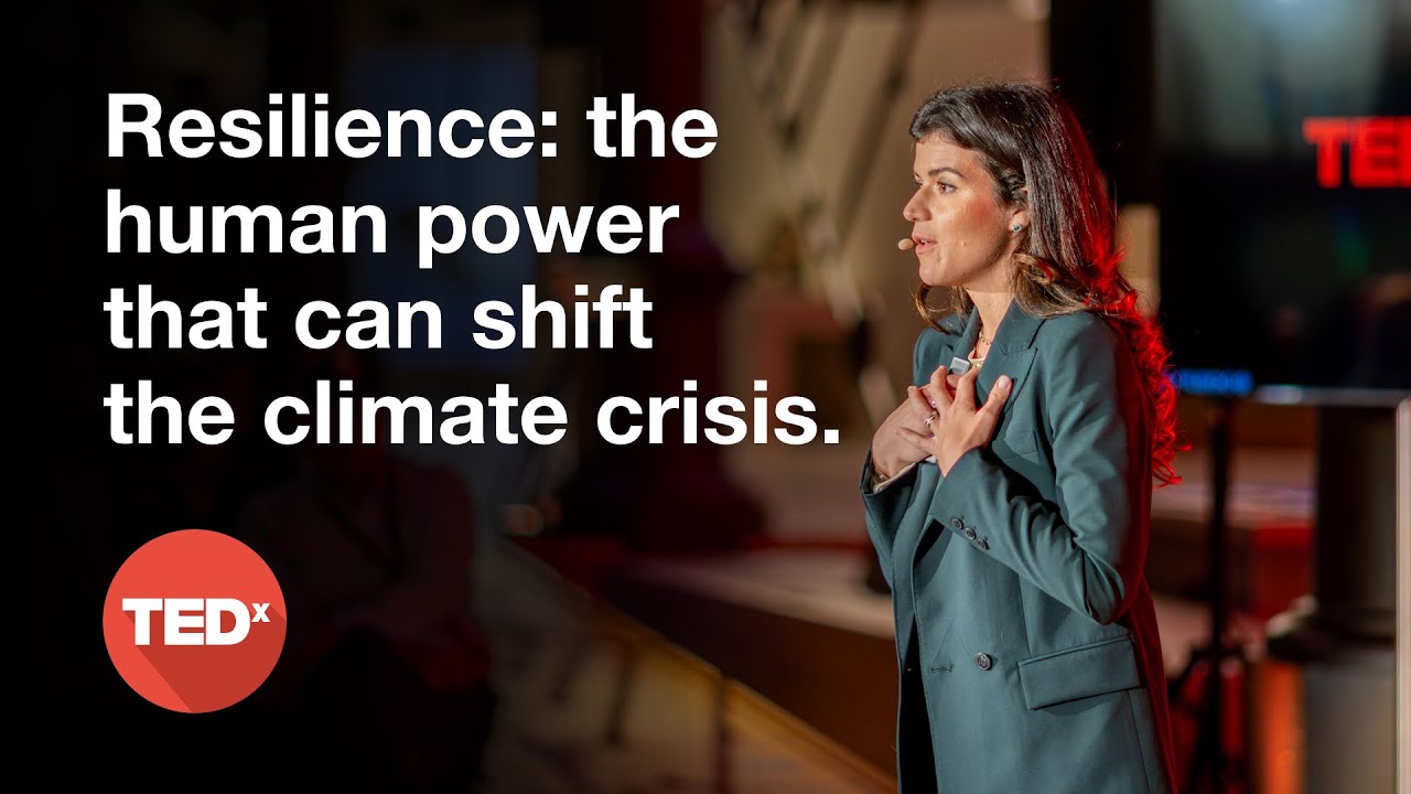 Resilience: the human power that can shift the climate crisis | Silvia Ainio | TEDxBrussels