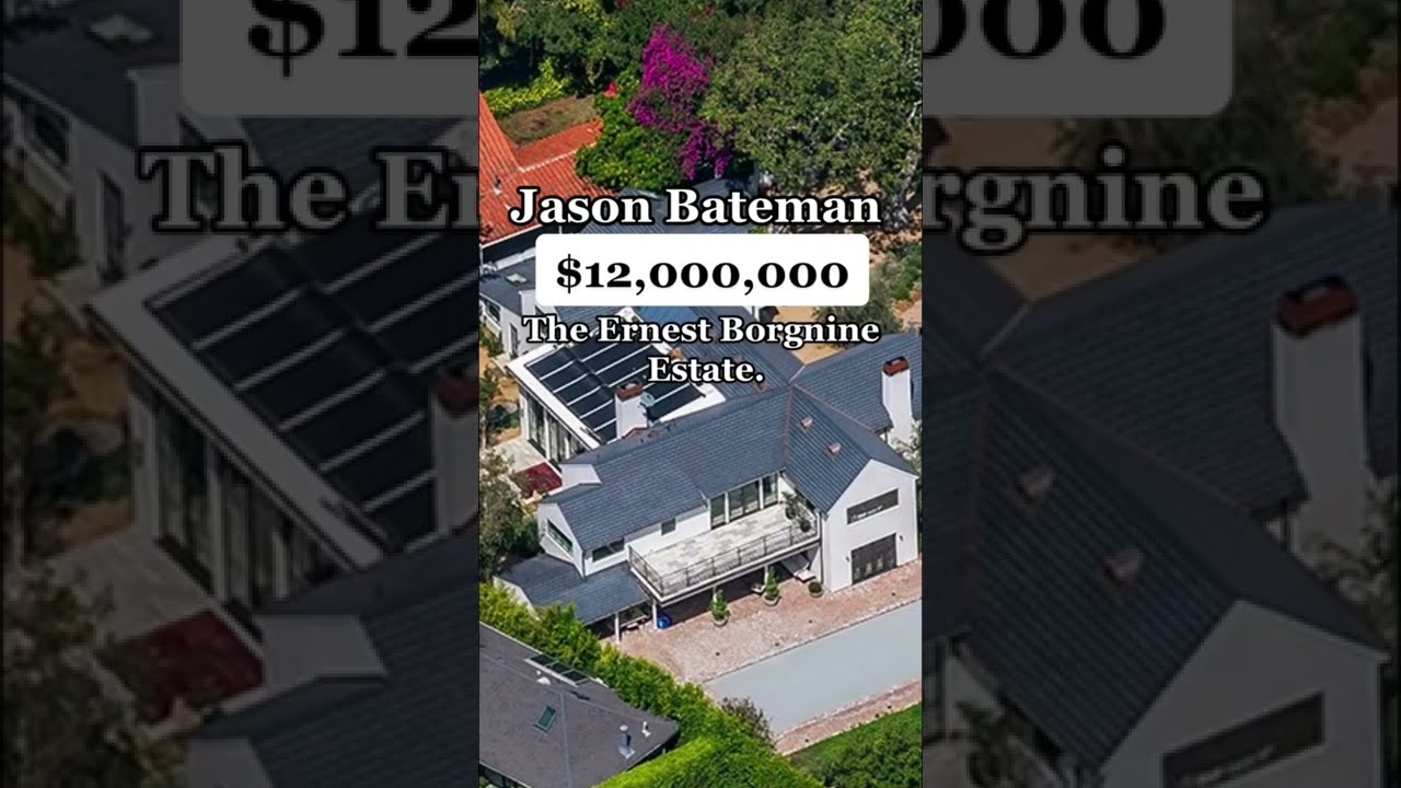 Jason Bateman! Luxury Ernest Estate #shorts #jasonbateman #celebritynews