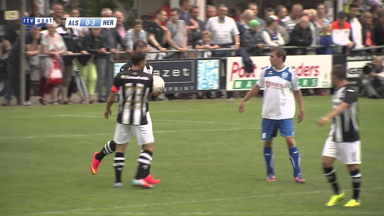 Dubbele cijfers in eerste duel Heracles, hattrick Weghorst