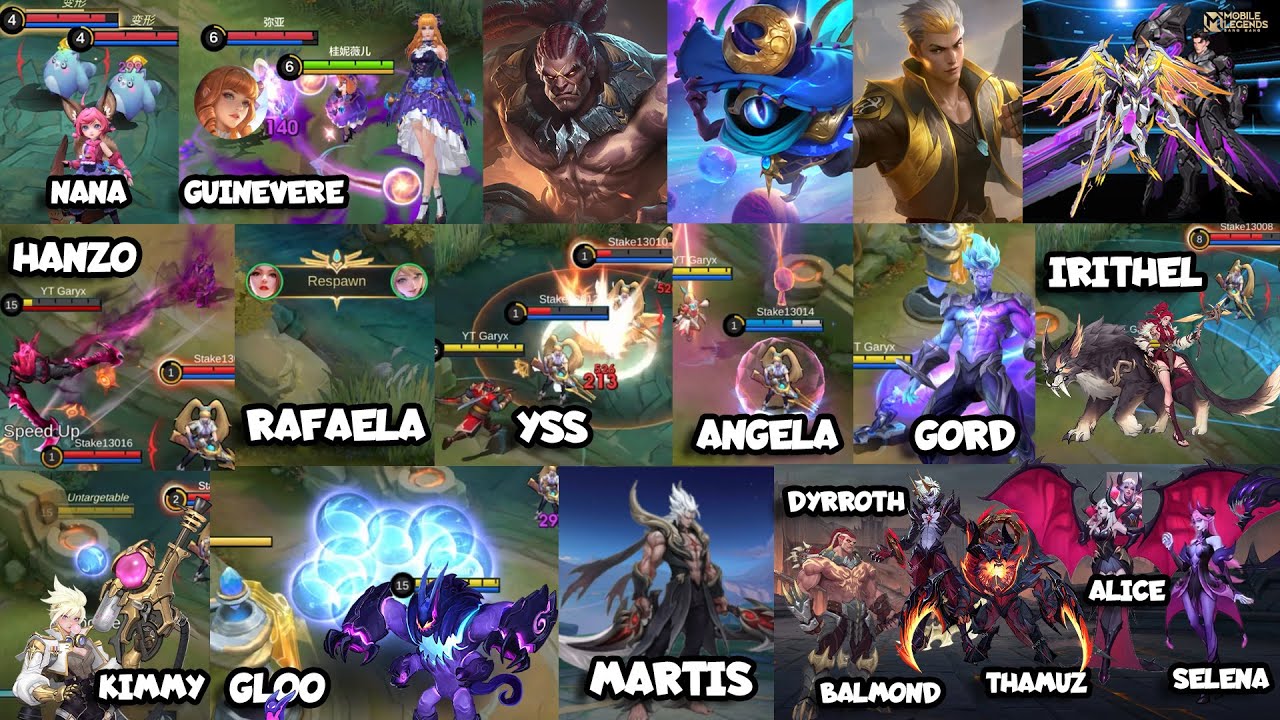 MLBB REVAMP HERO || MOBILE LEGENDS HERO REVAMP | REVAMP HERO MLBB | MOBILE LEGENDS REVAMP