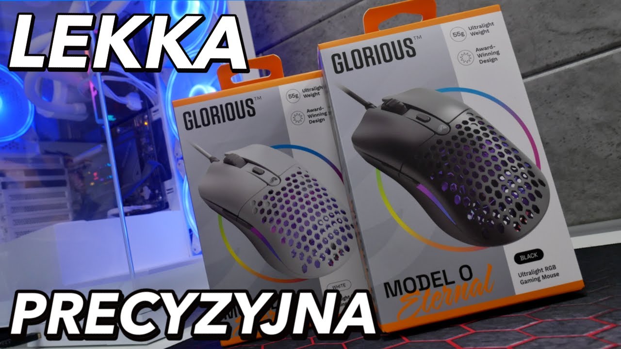 Lekka i precyzyjna myszka przewodowa w rozsądnej cenie - Glorious Model O Eternal