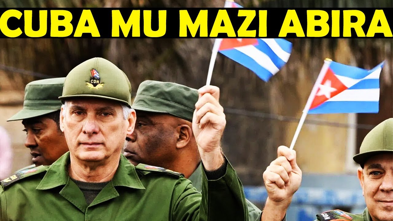 ISMAËL MWANAFUNZI: NYUMA YA VENEZUELA, TRUMP ARASHAKA GUKURAHO UBUTEGETSI BWA CUBA YANGA USA KUBI