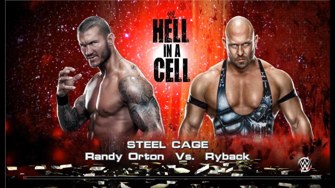 WWE 2k15 Личное первенство по правилам Steel Cage бой между Randy Orton 11 - Ryaback