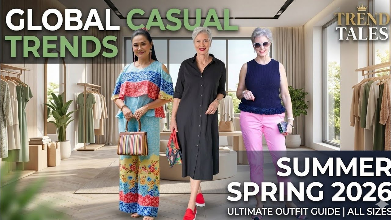 Global Casual Trends 2026: The Ultimate Spring/Summer Style Guide | Elegance for Every Body Type